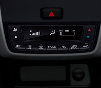Aire acondicionado manual con panel LCD