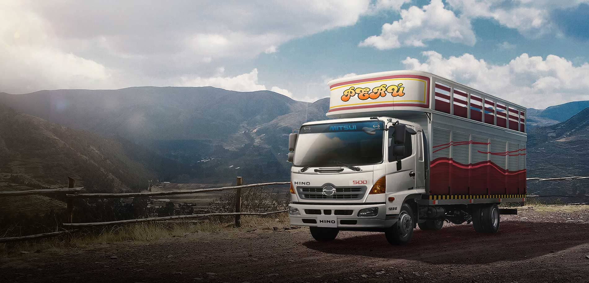 Camión Hino GD, carga max 8.6 Toneladas  de  la serie 500