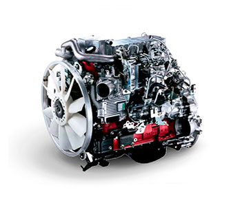Motor Hino J05E-TY de 5,123 cc. de  camión FD