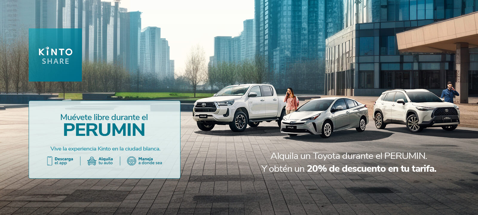 Perumin Arequipa alquila un toyota