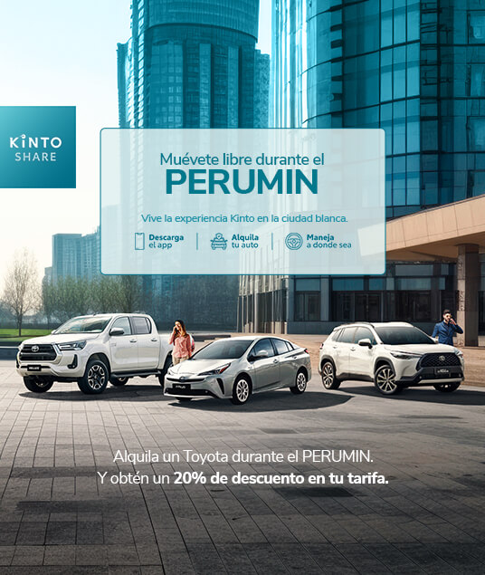 Perumin Arequipa alquila un toyota