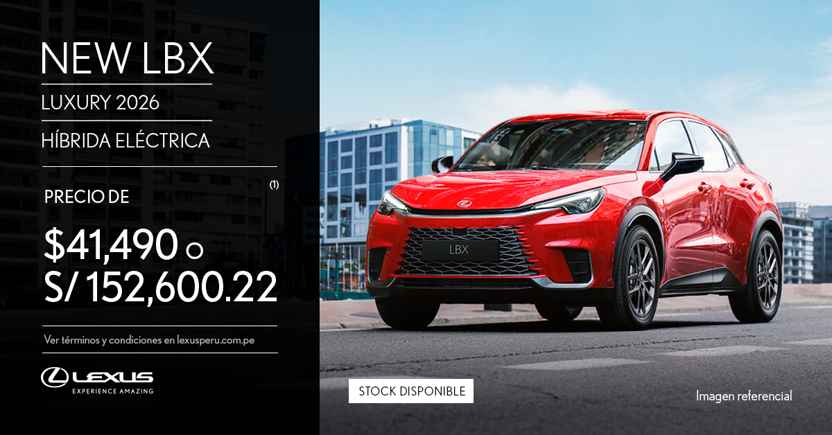 Promoción Lexus Marzo 2025 - New LBX