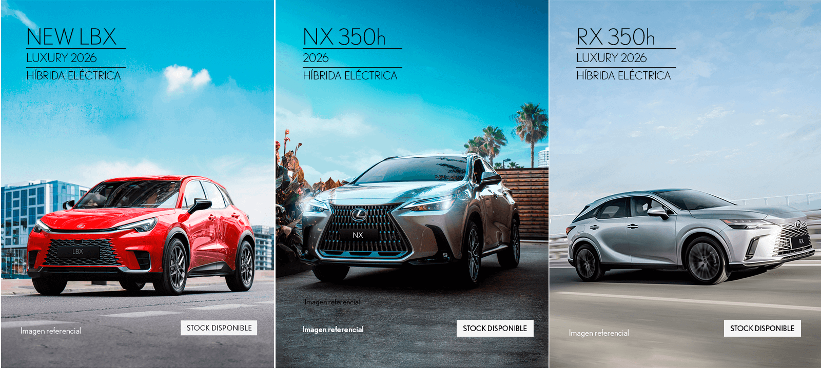Vehículos Lexus en Promoción