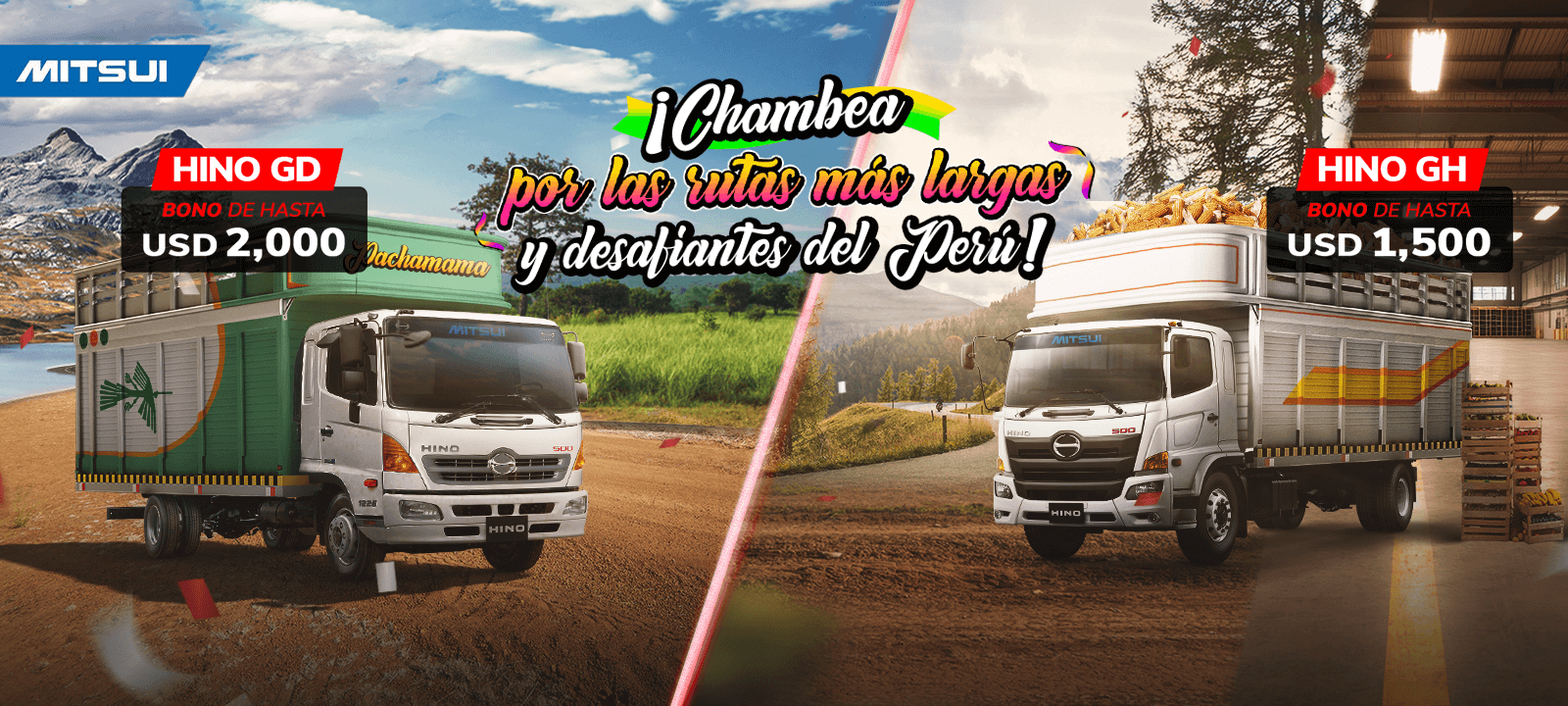 Promocion Hino Abril 2025 - Genérico