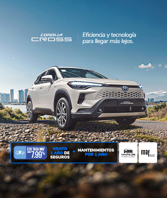 Promocion Toyota Marzo 2025 - Corolla Cross