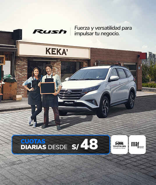 Promocion Toyota Marzo 2025 - Rush