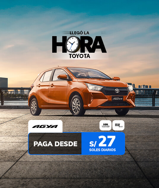 Promocion Toyota Mayo 2025 - Agya