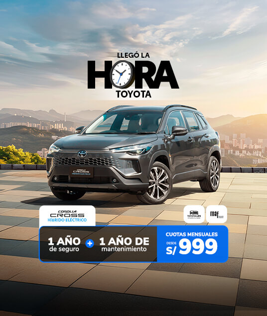 Promocion Toyota Mayo 2025 - Corolla Cross