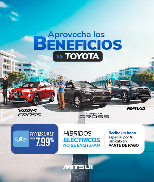 Promocion Toyota Mayo 2025 - Híbridos