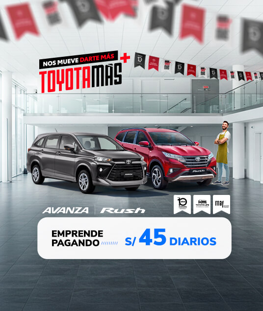 Promocion Toyota Junio 2025 - Avanza - Rush