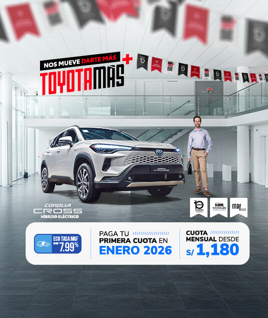 Promocion Toyota Junio 2025 - Corolla Cross
