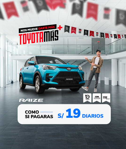 Promocion Toyota Junio 2025 - Raize