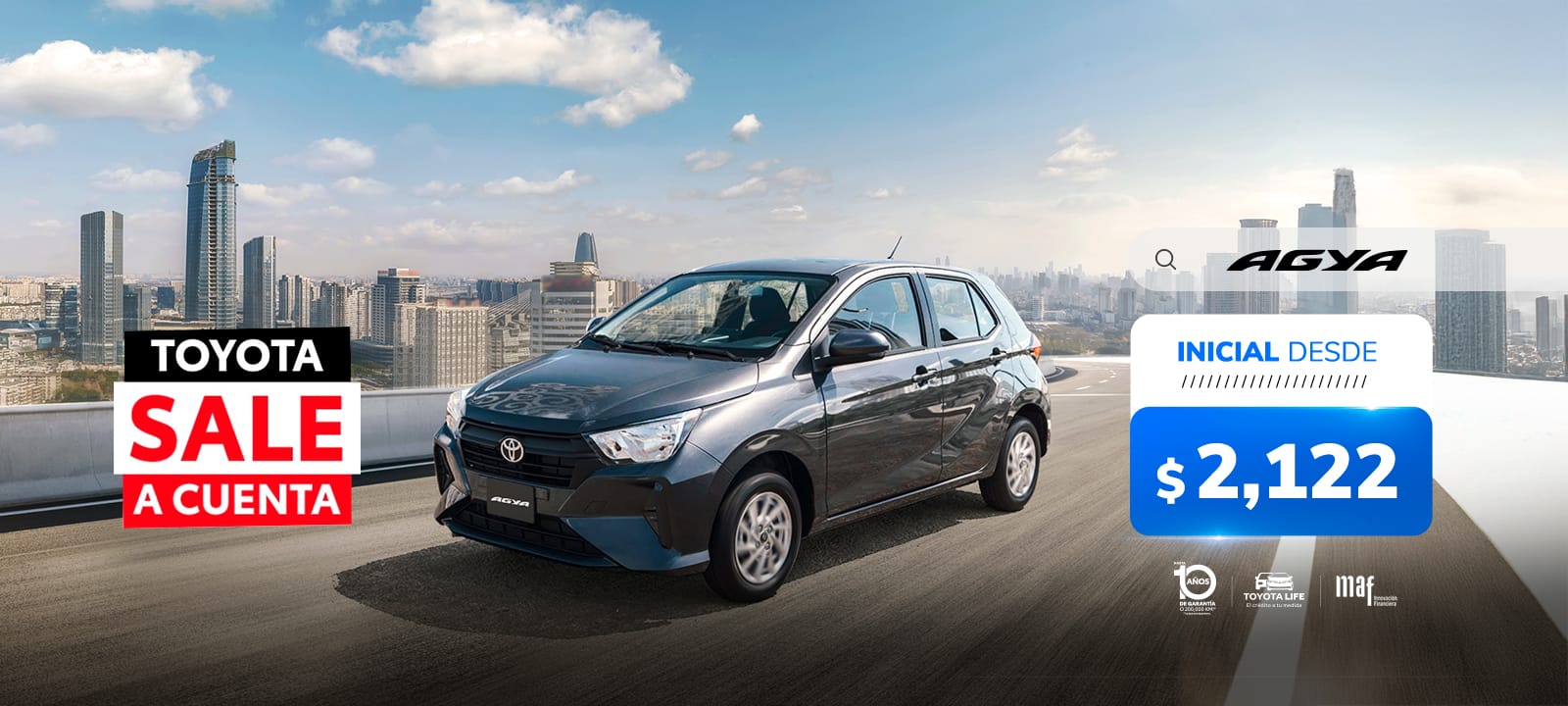 Promocion Inicio Toyota Agosto 2025 - Agya