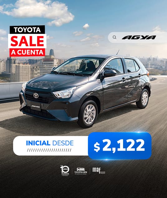 Promocion Inicio Toyota Agosto 2025 - Agya
