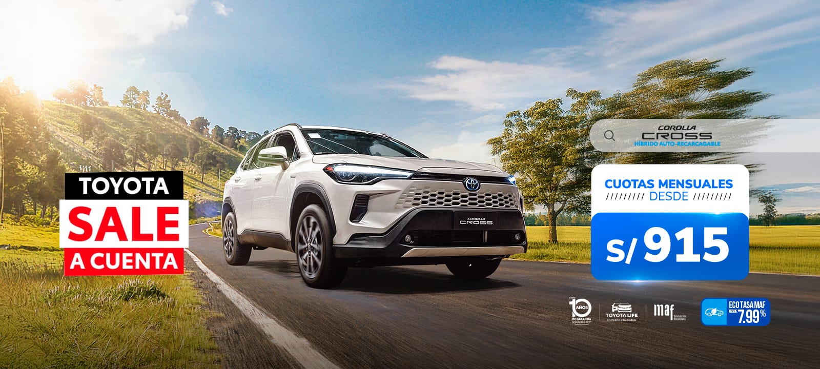 Promocion Inicio Toyota Agosto 2025 - Corolla Cross