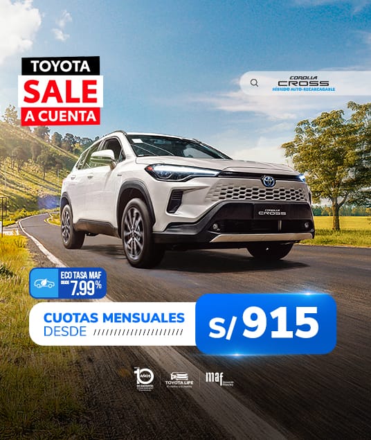 Promocion Inicio Toyota Agosto 2025 - Corolla Cross