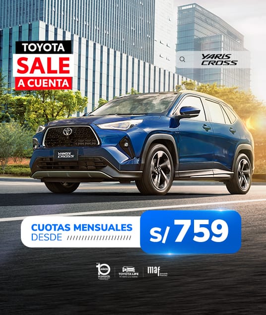Promocion Inicio Toyota Agosto 2025 - Yaris Cross