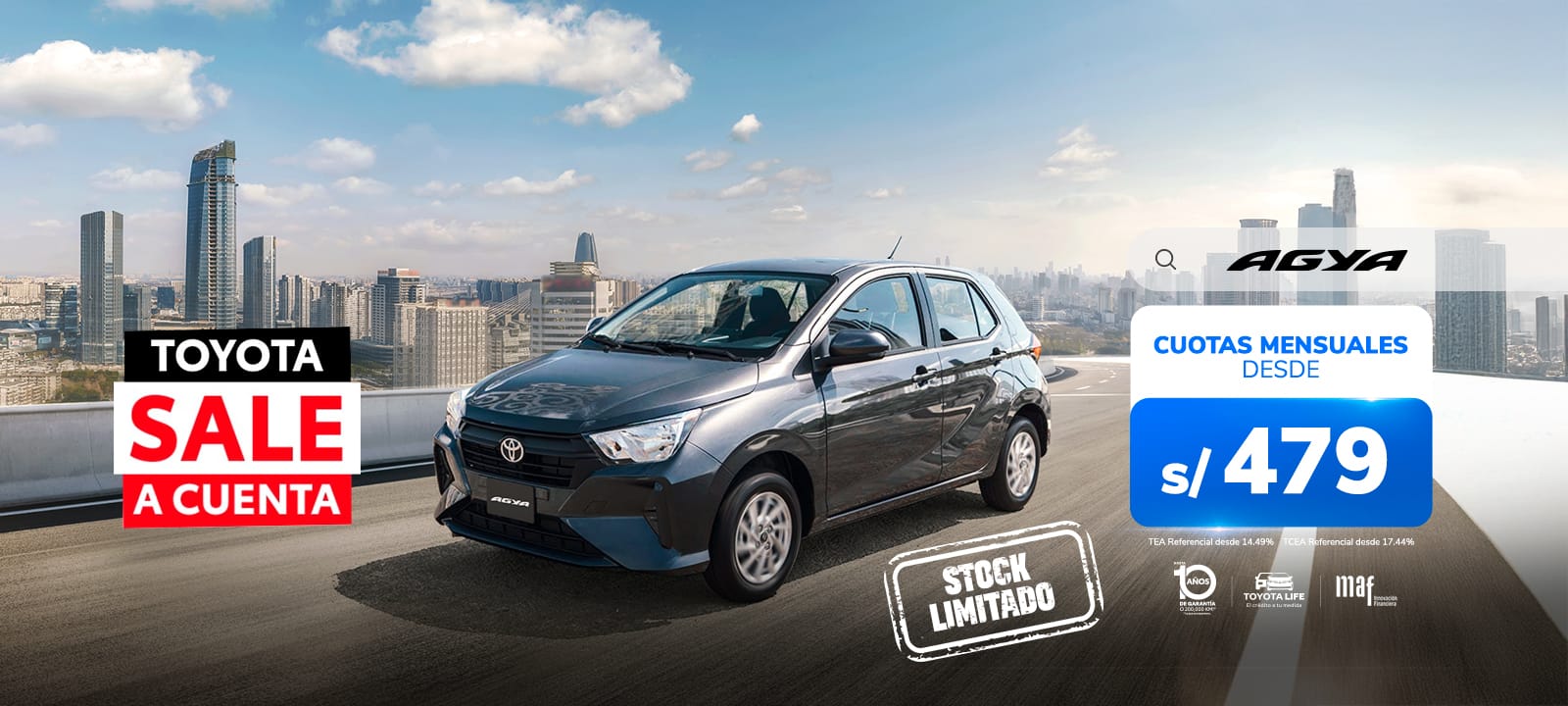 Promocion Toyota Setiembre 2025 - Agya