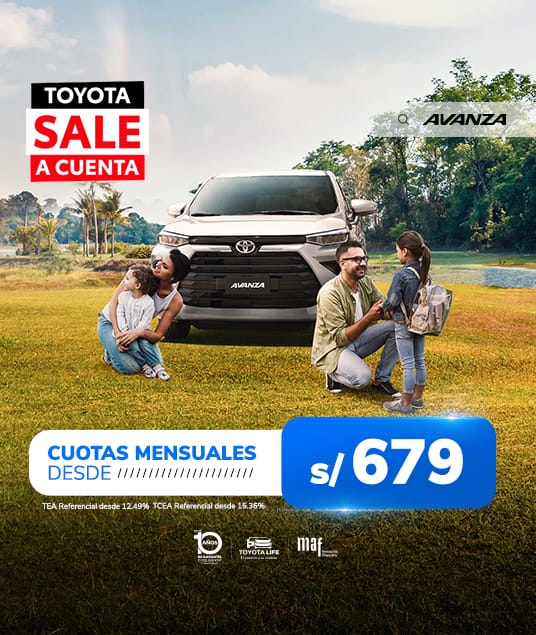 Promocion Toyota Setiembre 2025 - Avanza