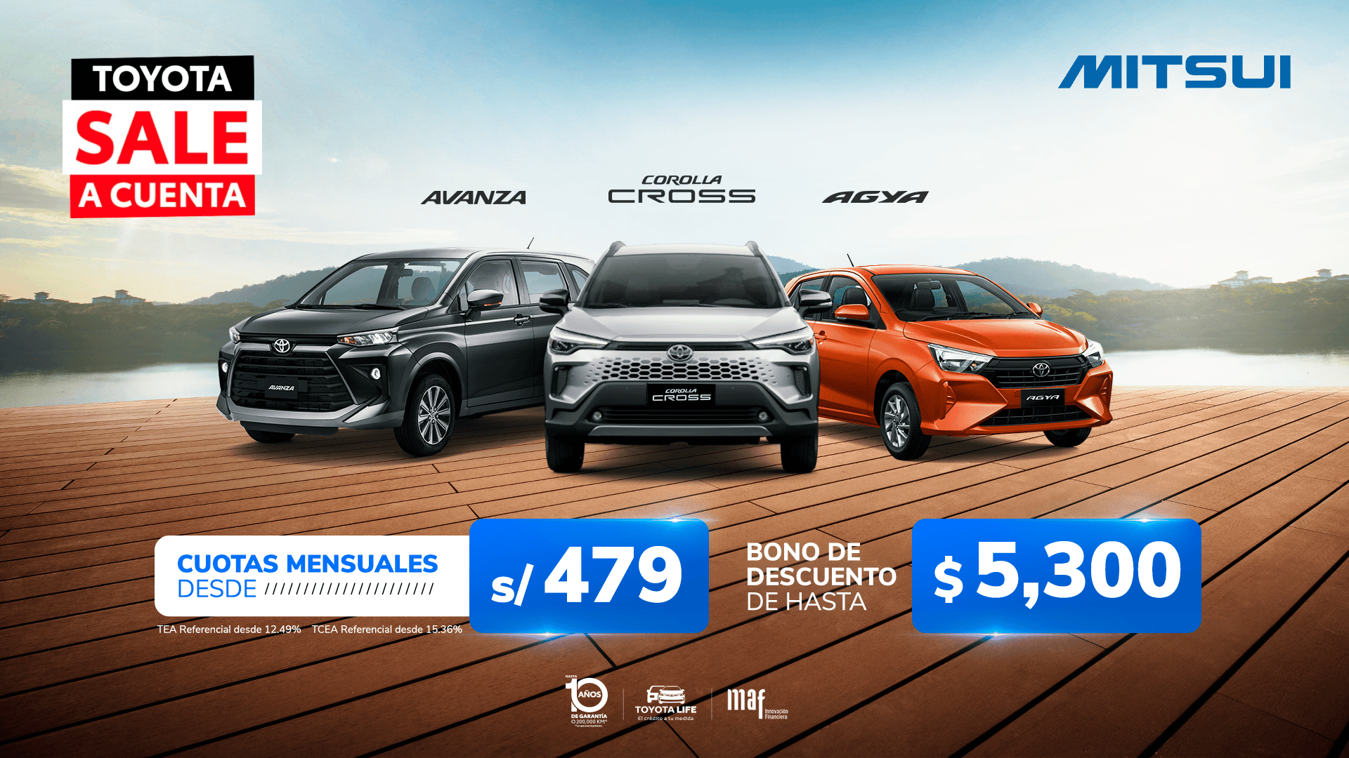 Vehículos Toyota en Promoción