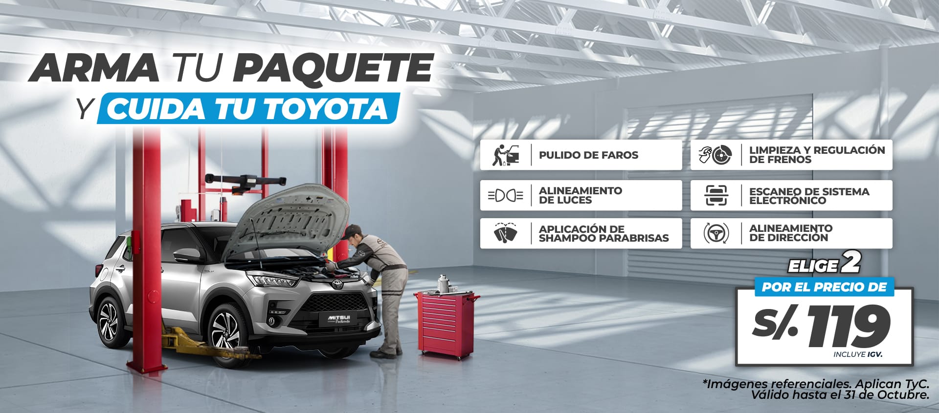 Promoción Post Venta Octubre 2025 - Arma tu Paquete