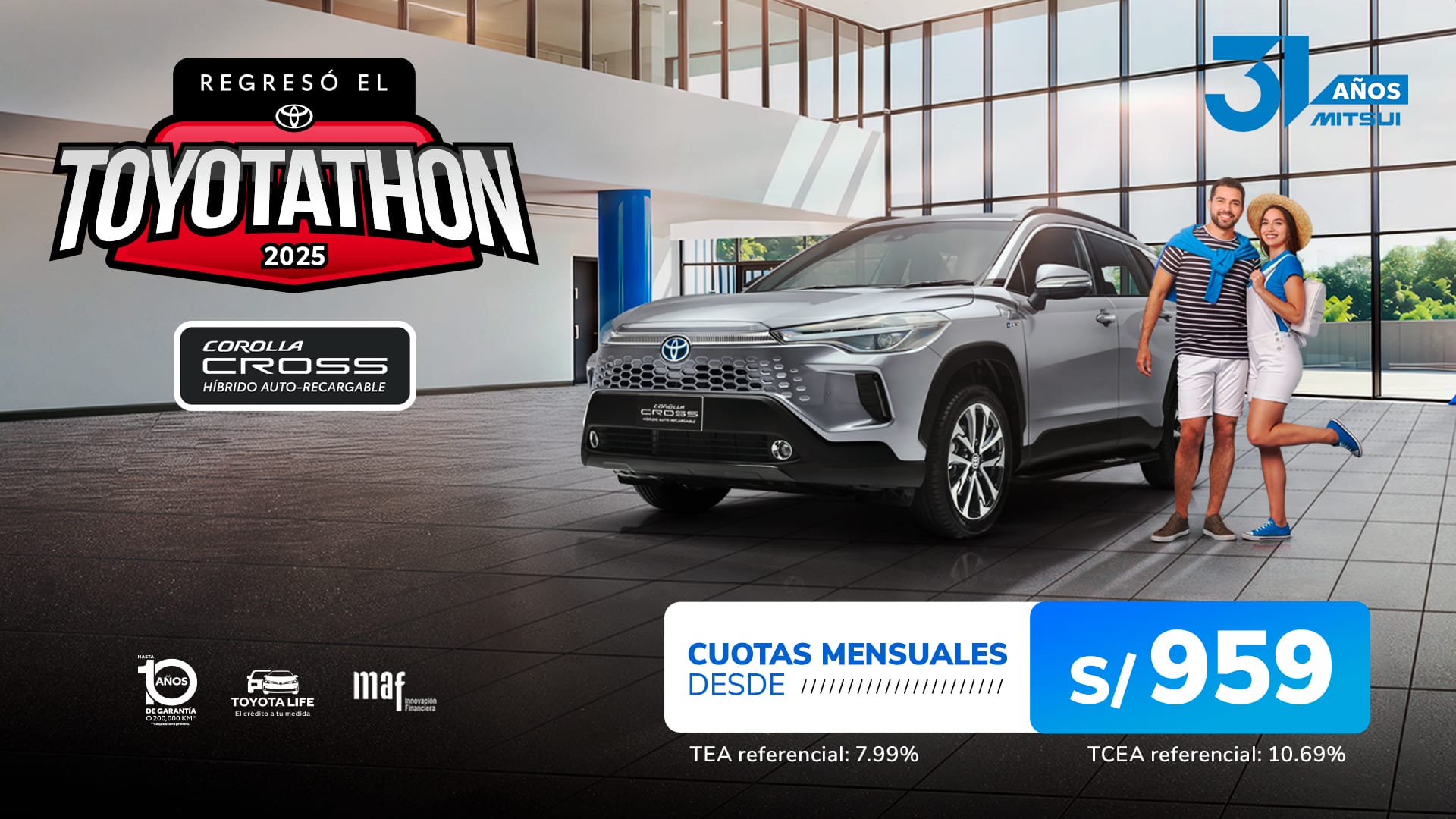 Promocion Toyota Octubre 2025 - Corolla Cross HV