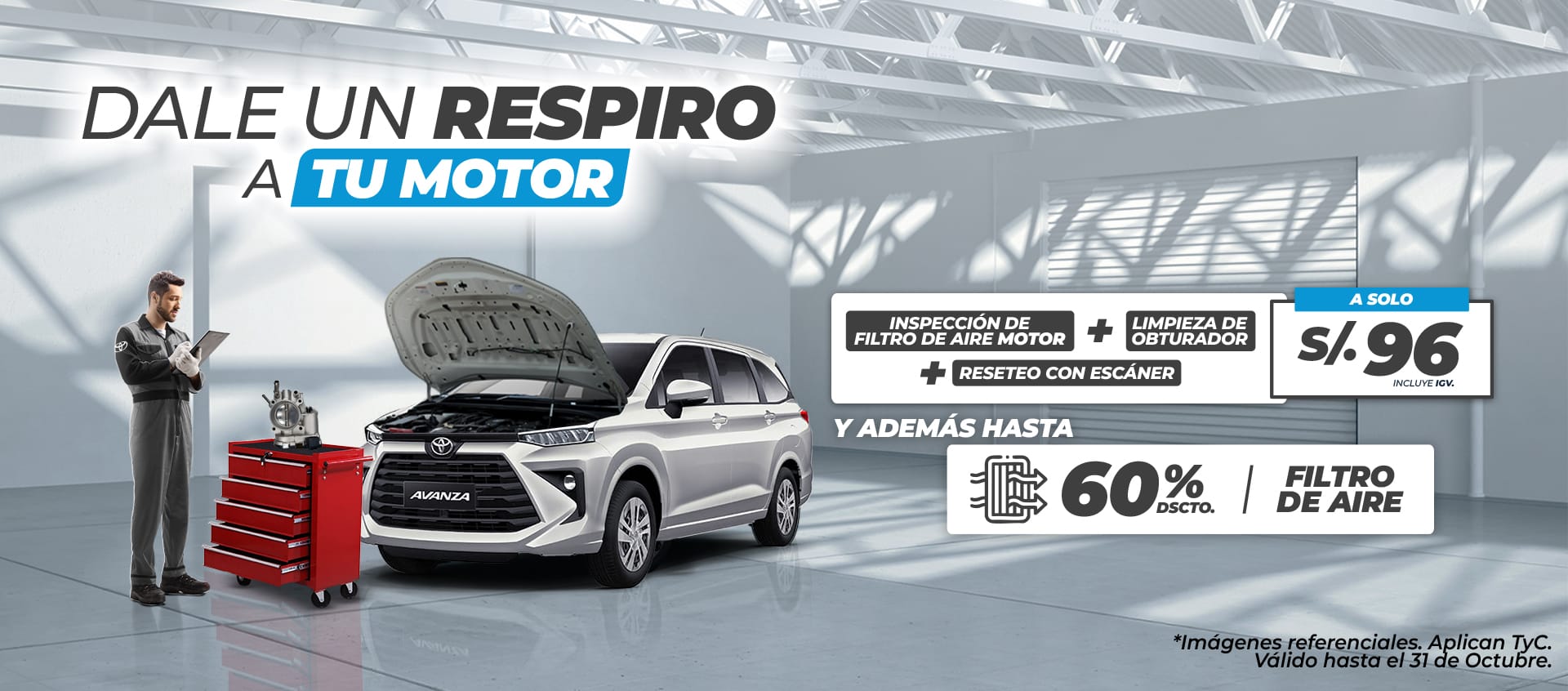 Promoción Post Venta Octubre 2025 - Dale un Respiro