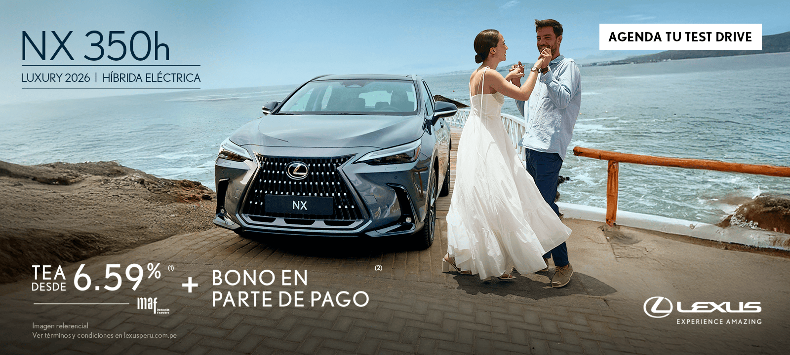 Promoción Lexus Octubre 2025 - NX 350h