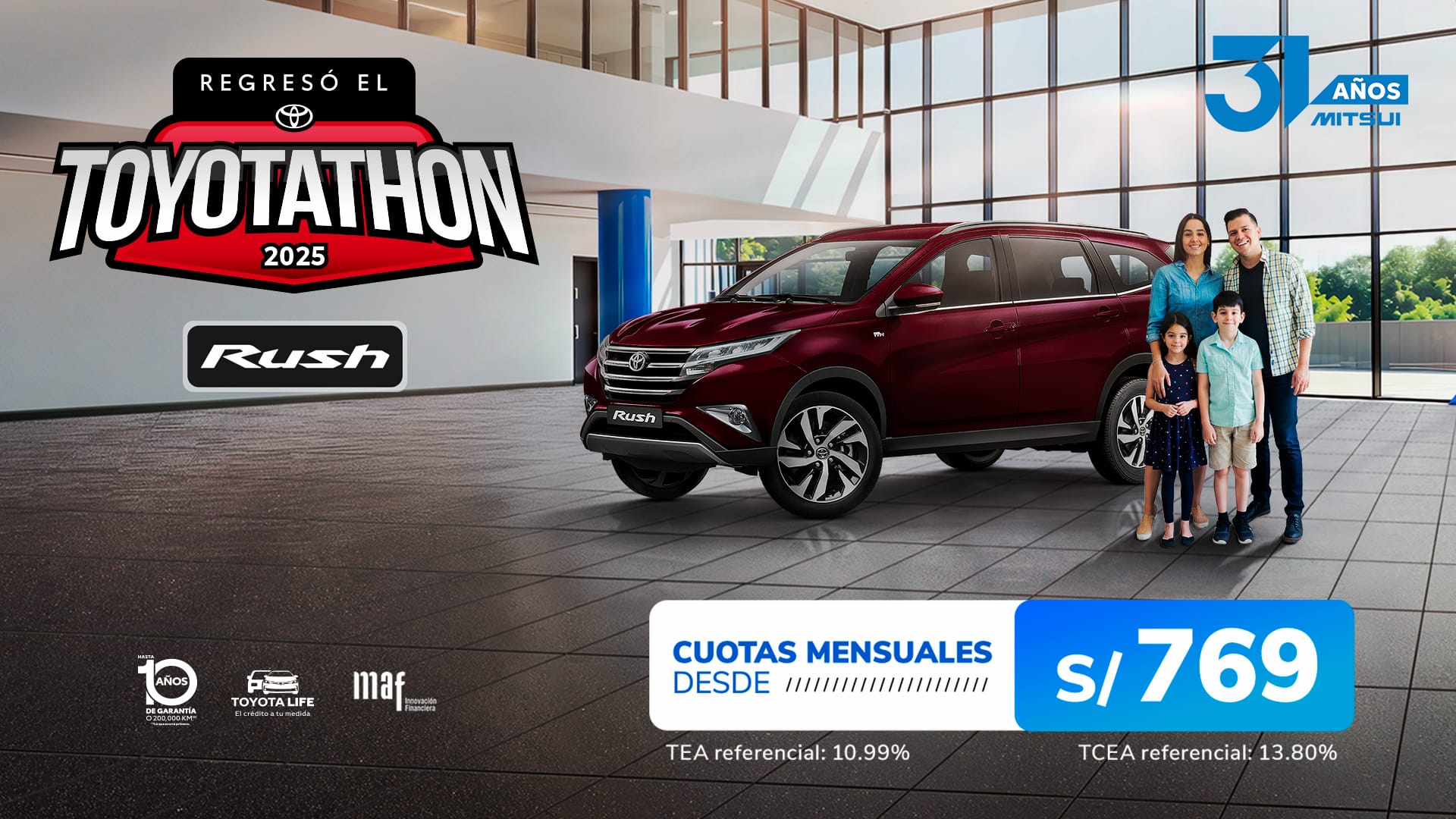 Promocion Toyota Octubre 2025 - Rush