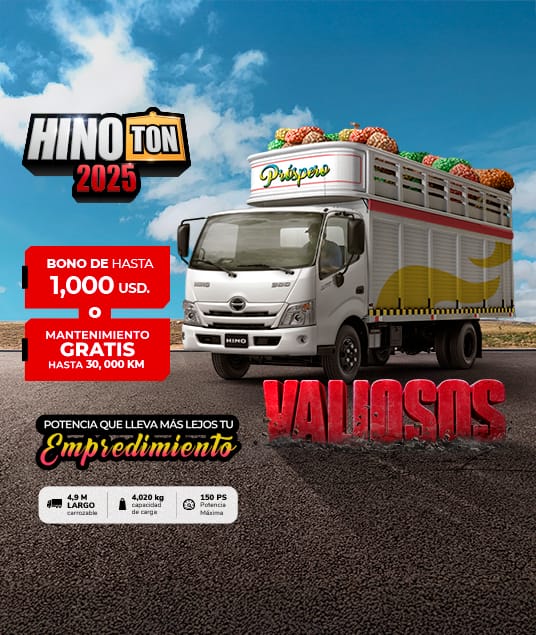 Camiones Hino Promociones (Banner)