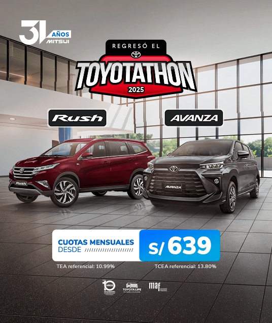 Promocion Toyota Noviembre 2025 - SUV