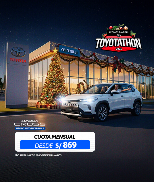 Promocion Inicio Toyota Diciembre 2025 - Corolla Cross HV