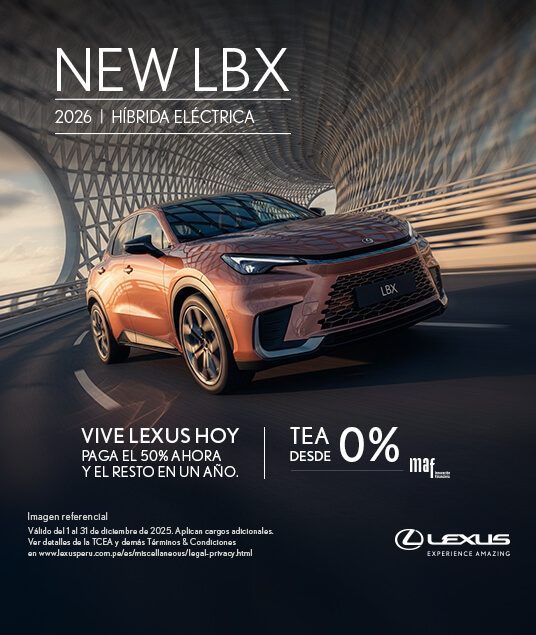 Promoción Lexus Diciembre 2025 - New LBX