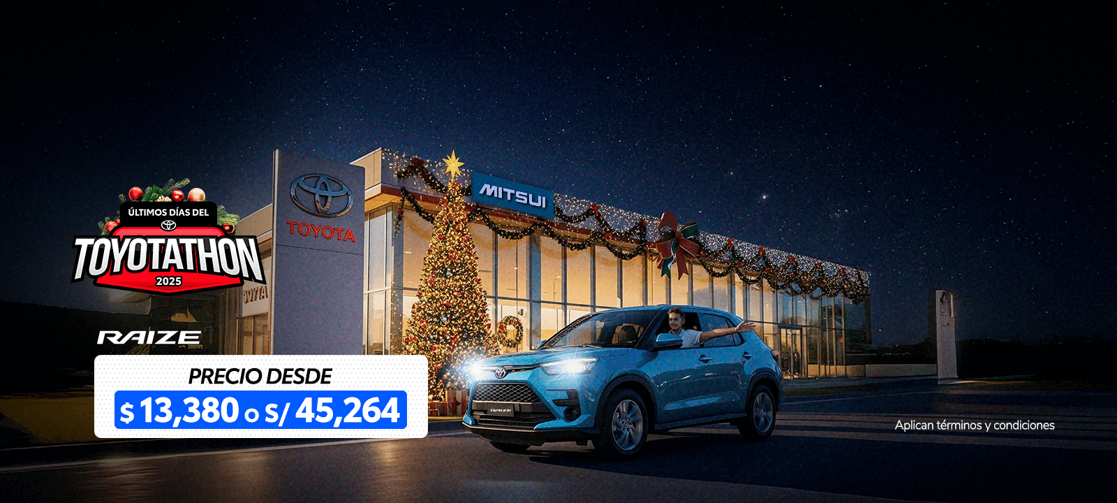 Promocion Inicio Toyota Diciembre 2025 - Raize