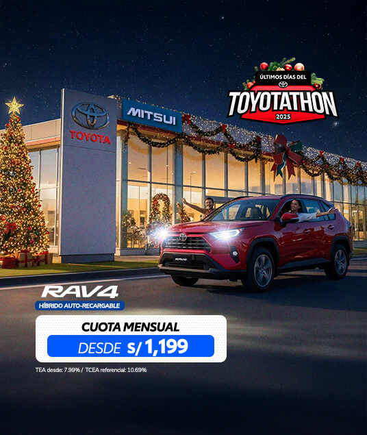 Promocion Inicio Toyota Diciembre 2025 - Rav4 HV