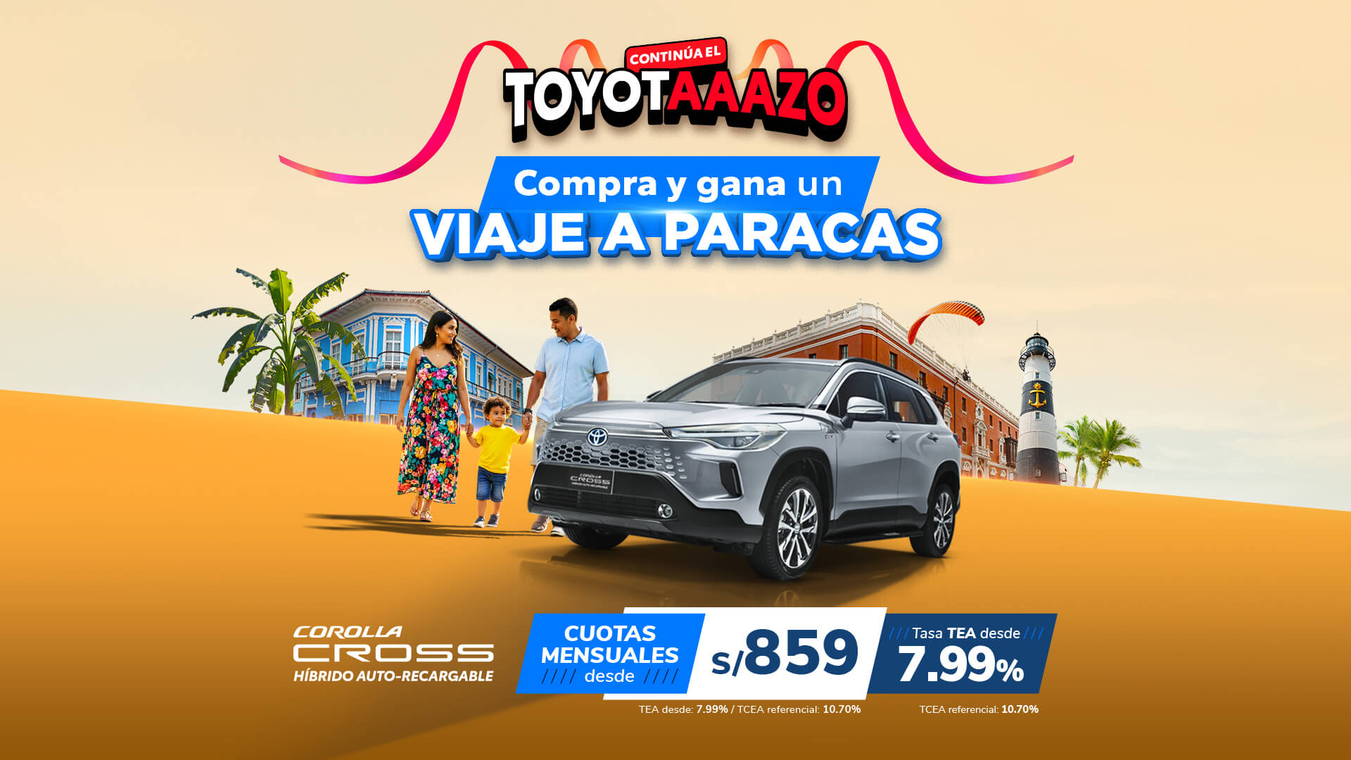 Promocion Inicio Toyota Febrero 2026 - Corolla Cross