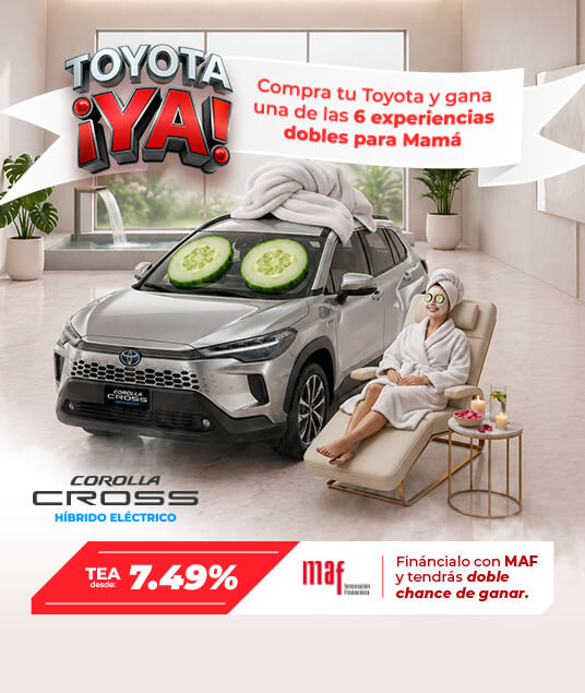 Promoción Inicio Toyota Mayo 2026 - Corolla Cross