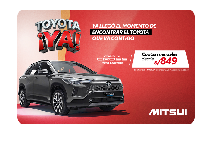 Corolla Cross Promociones