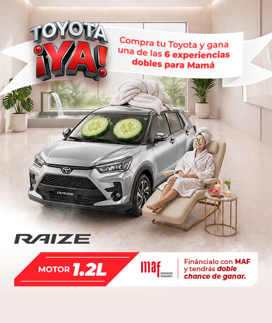 Promoción Inicio Toyota Mayo 2026 - Raize