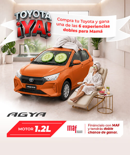 Promoción Inicio Toyota Mayo 2026 - Agya