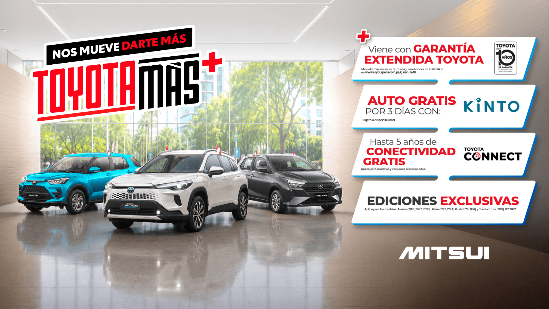 Promoción Inicio Toyota Julio 2026 - Agya