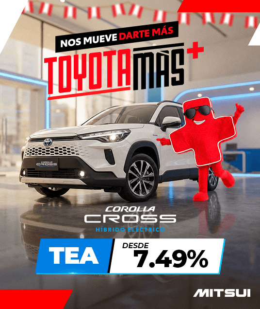 Promoción Inicio Toyota Julio 2026 - Corolla Cross