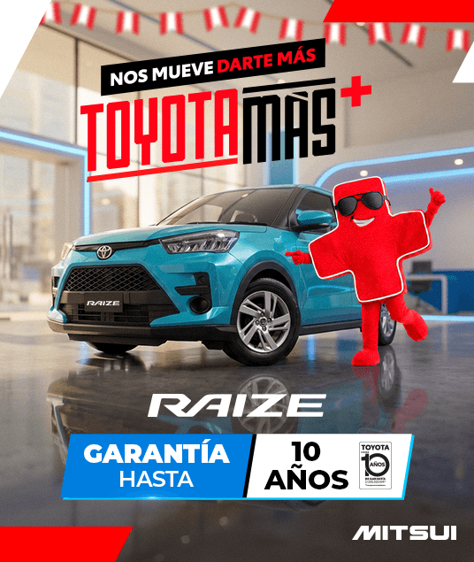 Promoción Inicio Toyota Julio 2026 - Raize