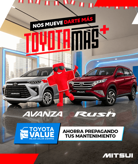 Promoción Inicio Toyota Julio 2026 - Avanza - Rush