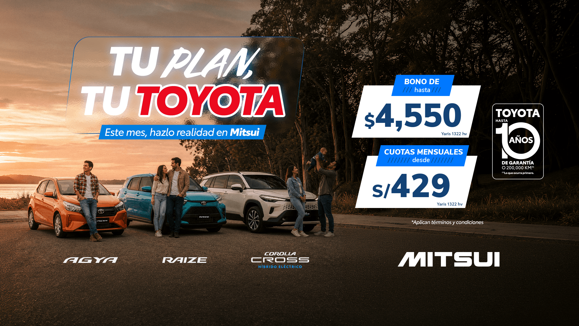 Vehículos Toyota en Promoción