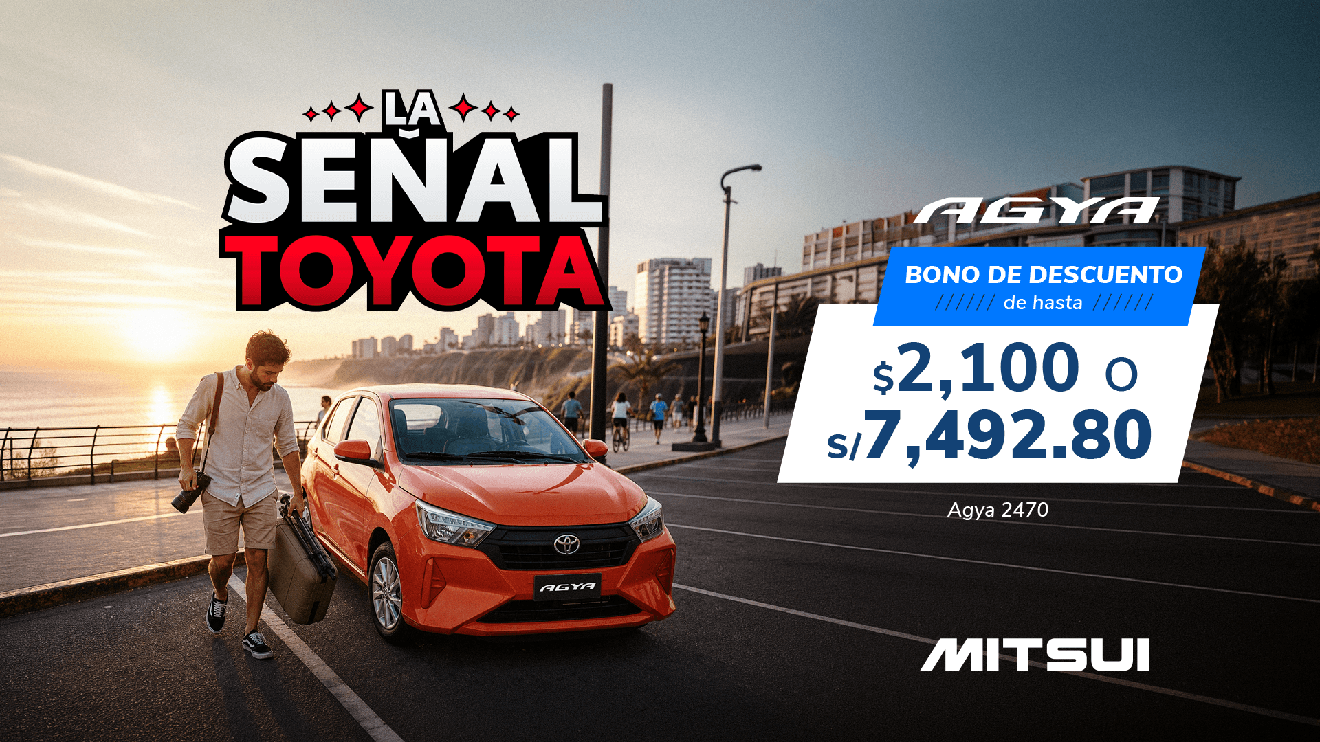 Promoción Inicio Toyota Septiembre 2026 - Agya