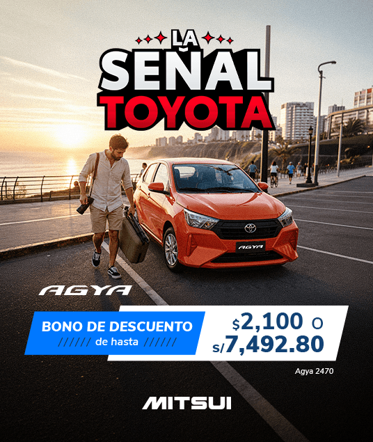 Promoción Inicio Toyota Septiembre 2026 - Agya