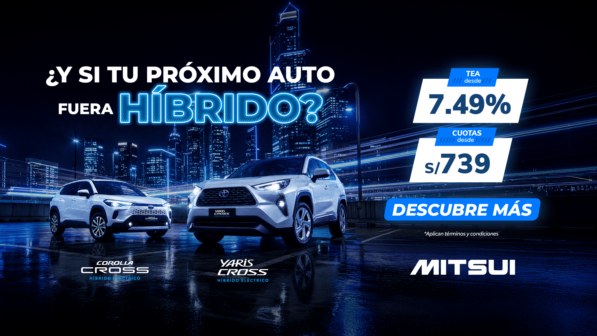 Promoción Inicio Toyota Septiembre 2026 - AON Arequipa