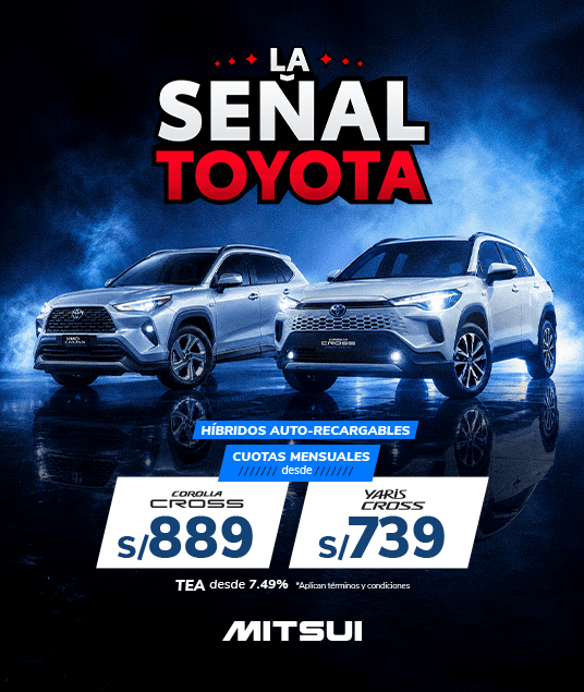 Promoción Inicio Toyota Septiembre 2026 - Corolla Cross - Yaris Cross