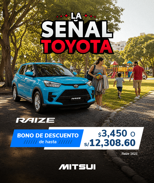 Promoción Inicio Toyota Septiembre 2026 - Raize